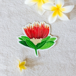 LEHUA FLOWER sticker