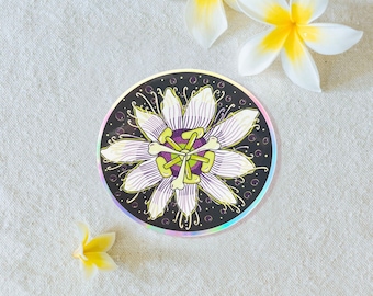 LILIKOI FLOWER sticker