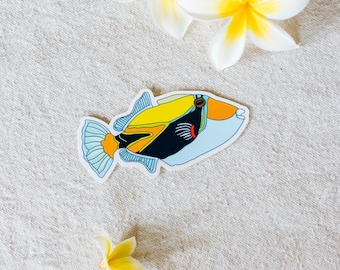 HUMUHUMUNUKUNUKUAPUA'A FISH sticker