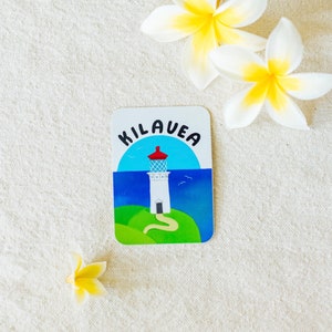 KILAUEA LIGHTHOUSE sticker, waterproof vinyl