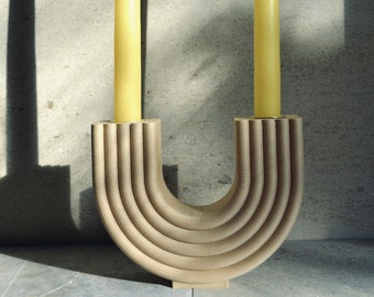 Modern Table Propagation Candle Holder COIL CANDELABRA