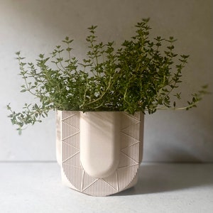 Modern &quot;CITY PLANTER&quot; Mid Century  Art Deco Style
