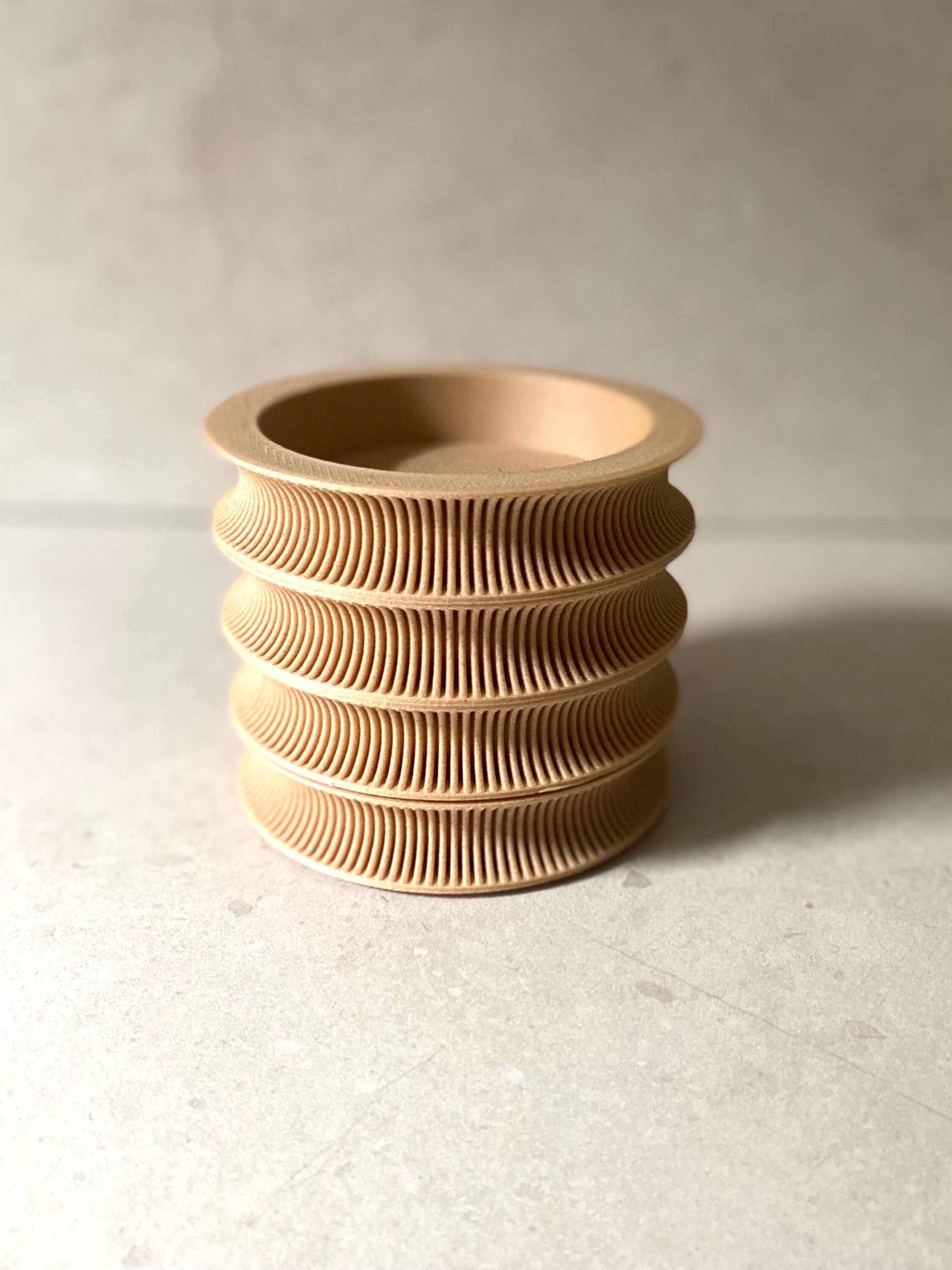 Interlocking Stacking Coaster Stacking