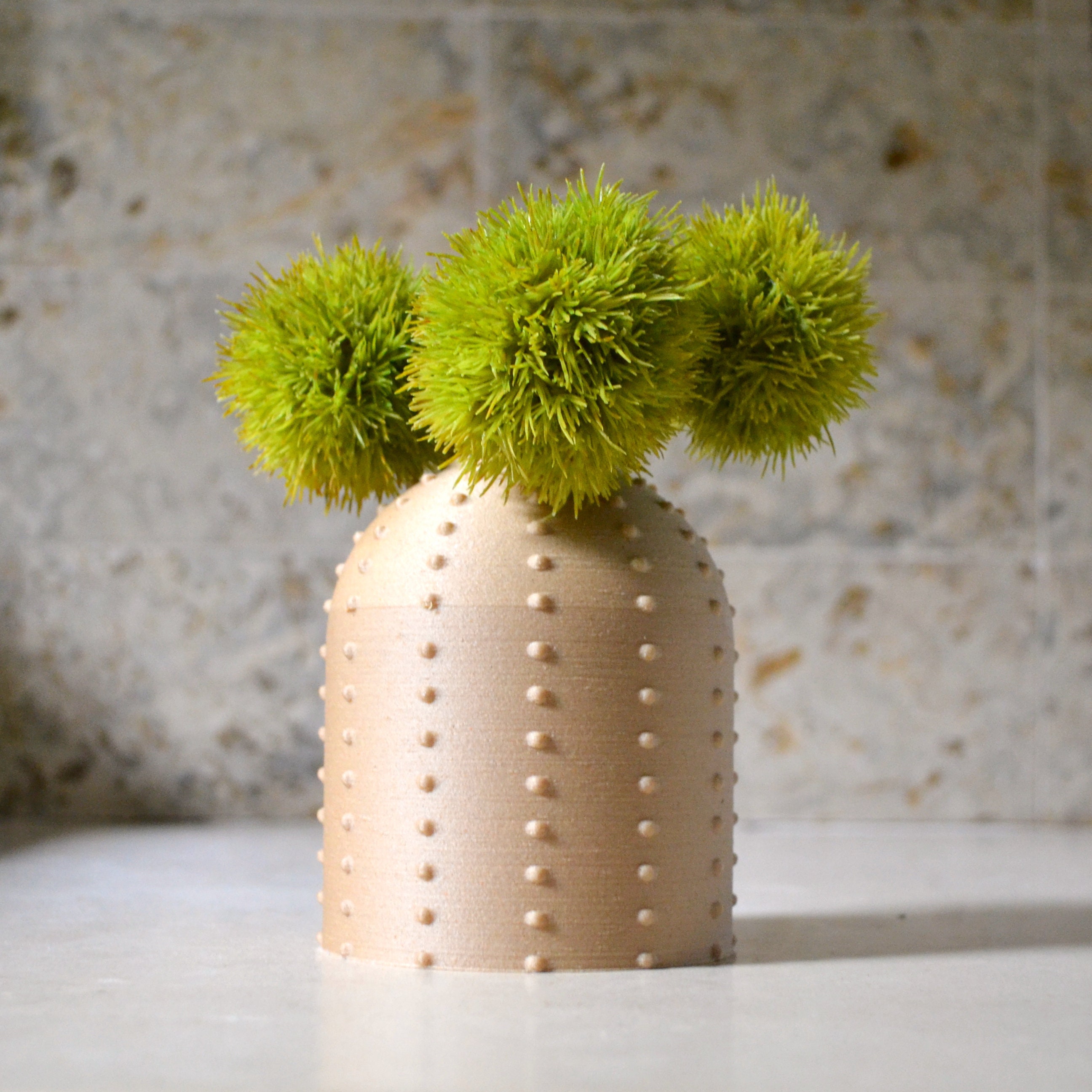 Wood Bud Vase STUD Mid Century Vase Etsy