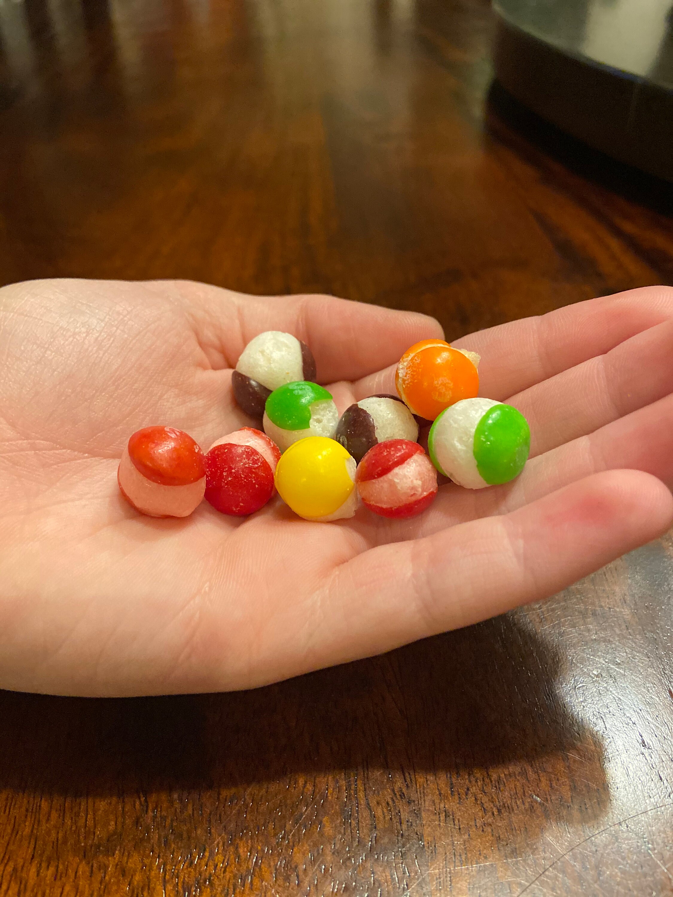 Freeze Dried Original Flavored Skittles Skittles Without the Etsy