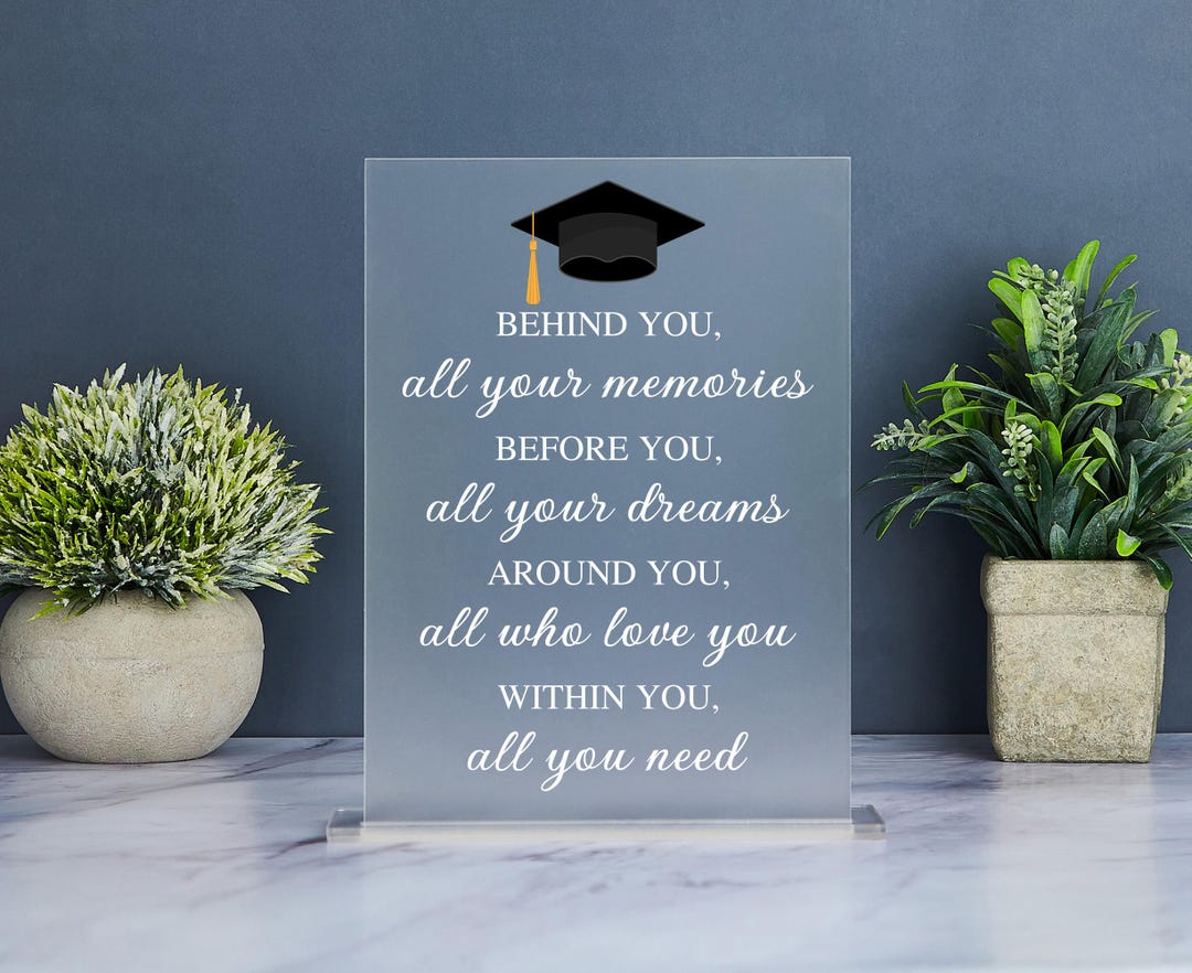 Behind You All Your Memories Before You All Your Dreams Around You All ...