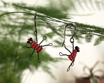 Tiny Bug Friend Earrings