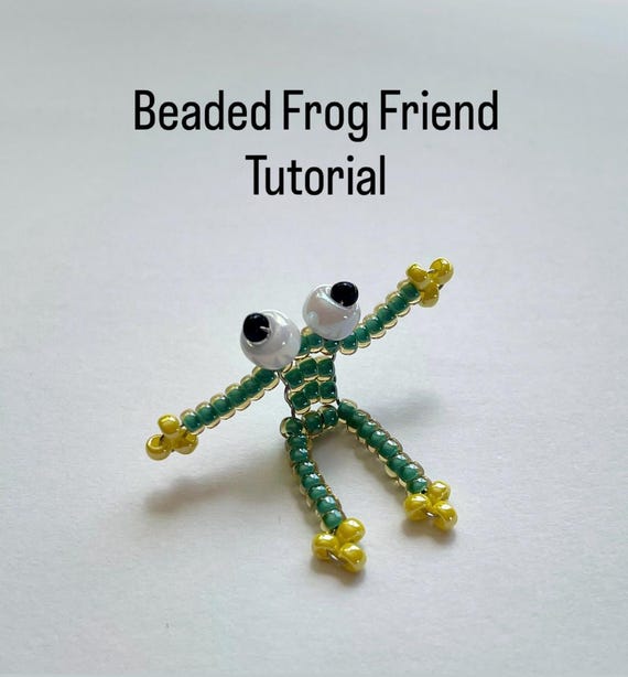 Beaded Frog Friend Tutorial - Etsy