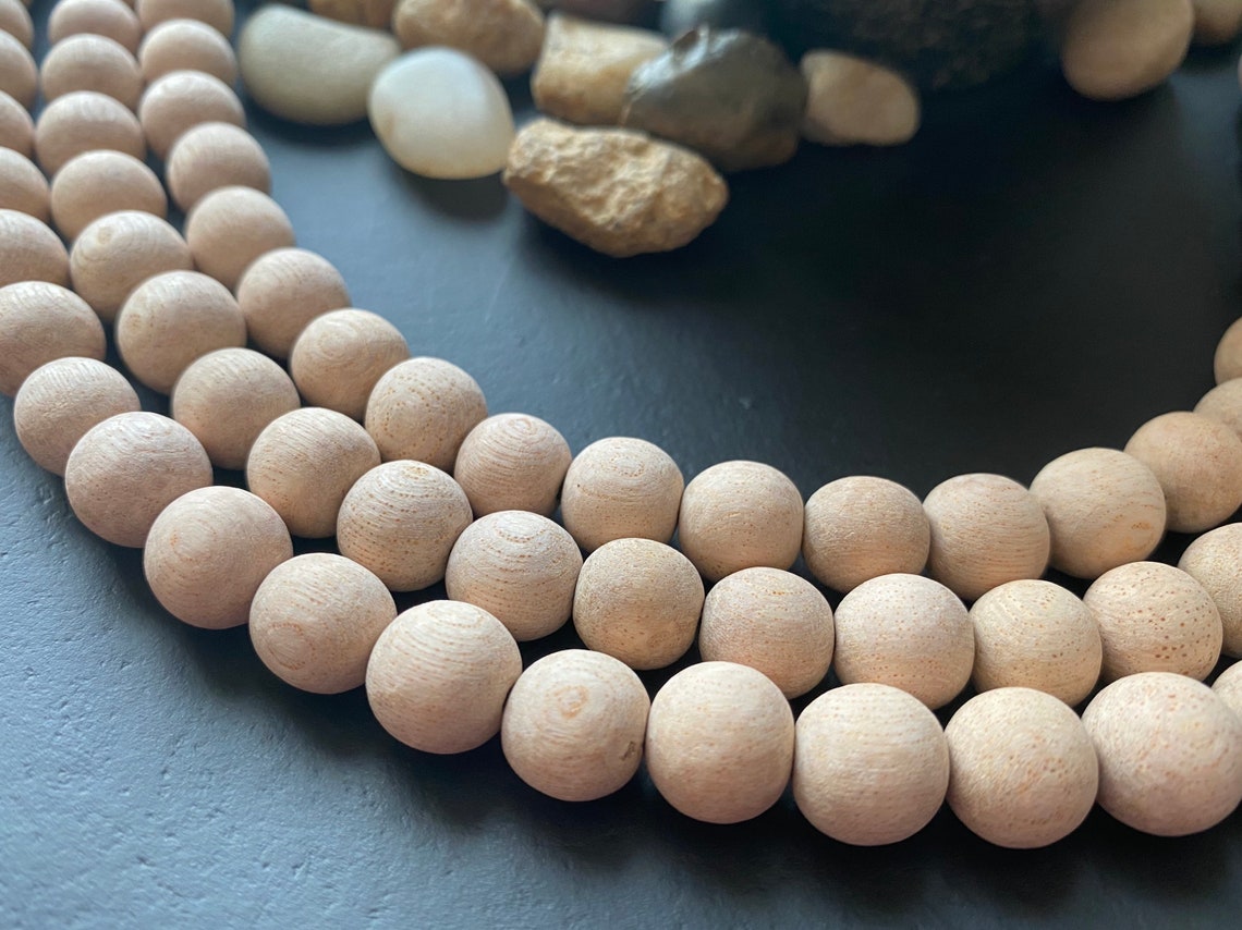 Natural Rosewood Beads Essential Oil Diffuser Beads Etsy