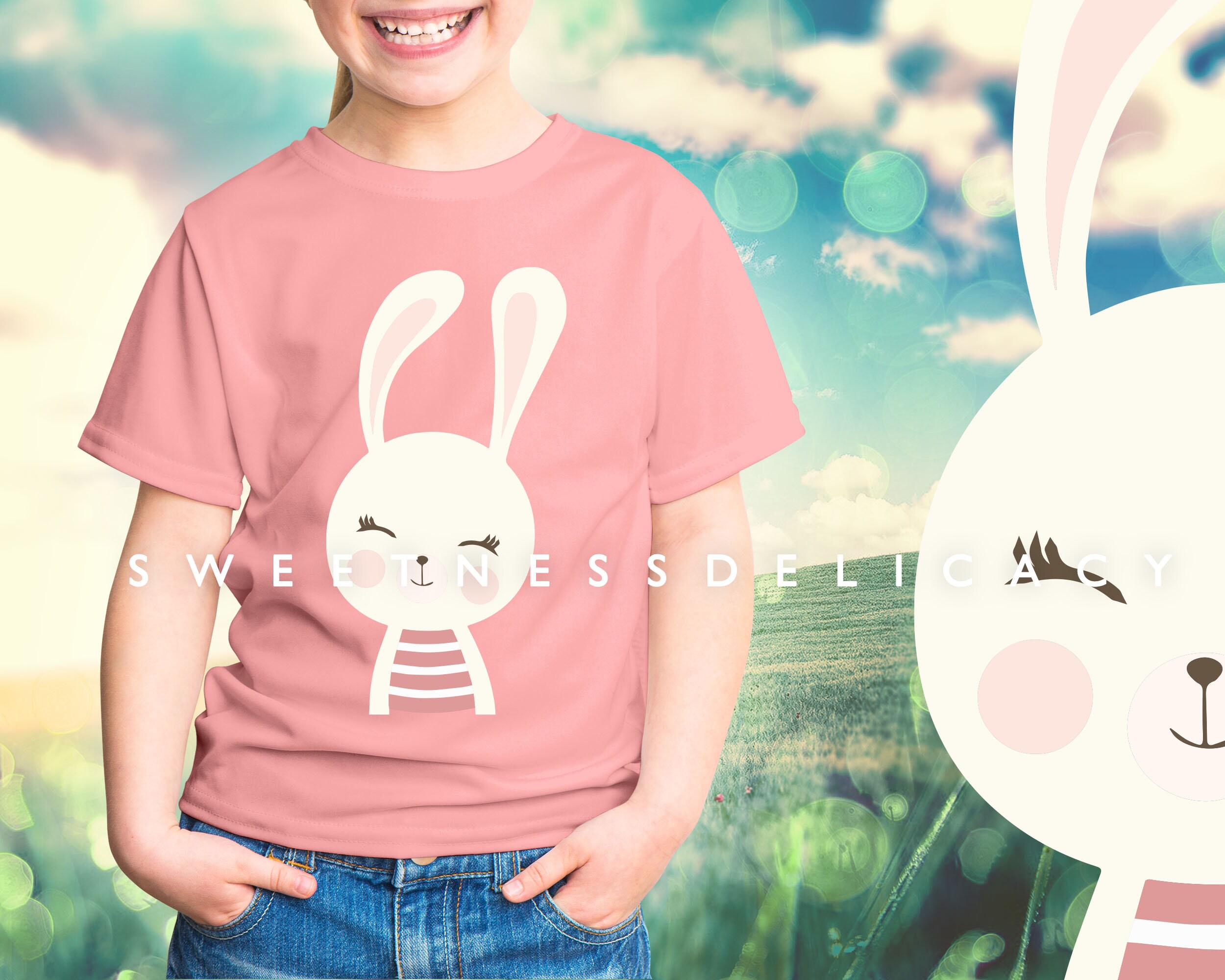 Download Bunny Rabbit Clipart Svg Alice In Wonderland Etsy