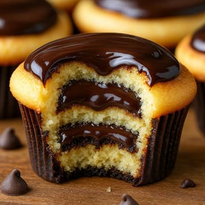 La mejor receta de cupcakes Boston Cream