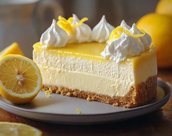 Descarga la mejor receta de tarta de queso y limón