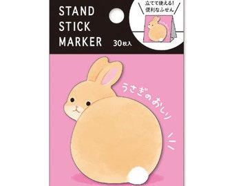Easter rabbit stationery kawaii rabbit memos office Rabbit memo rabbit sticky notes spring stationery rabbit notes with zipper bag