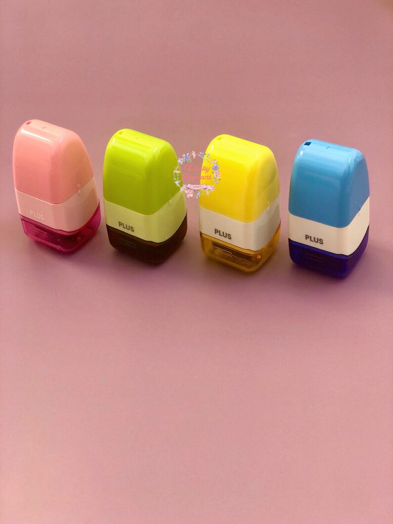 15mm wide prevent identity theft PLUS Identity Protection Roller Stamp mark up on address multiple colors ID guard self-ink stamp