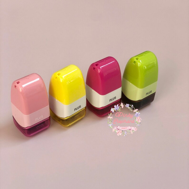 15mm wide prevent identity theft PLUS Identity Protection Roller Stamp mark up on address multiple colors ID guard self-ink stamp