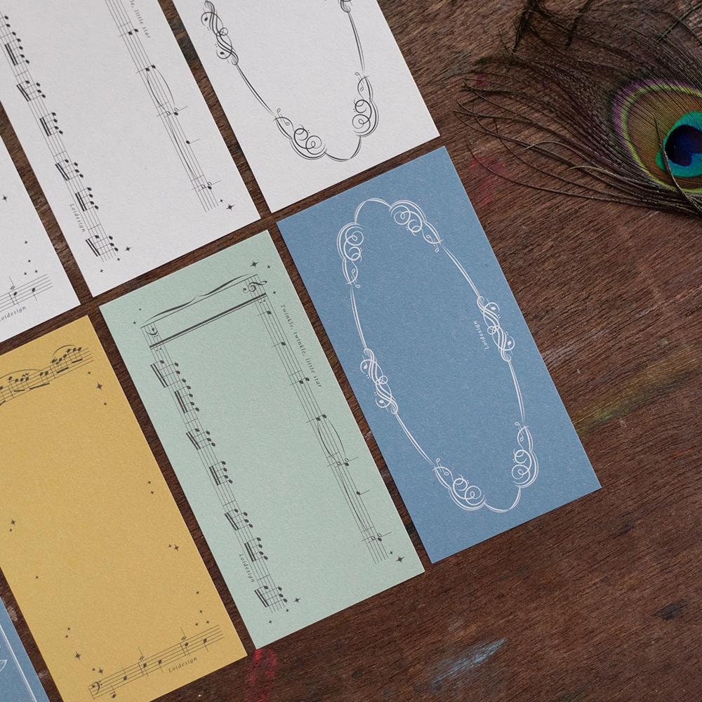 Note Packets Loidesign Record Life Collection Note Paper Packet Plants Paper ...