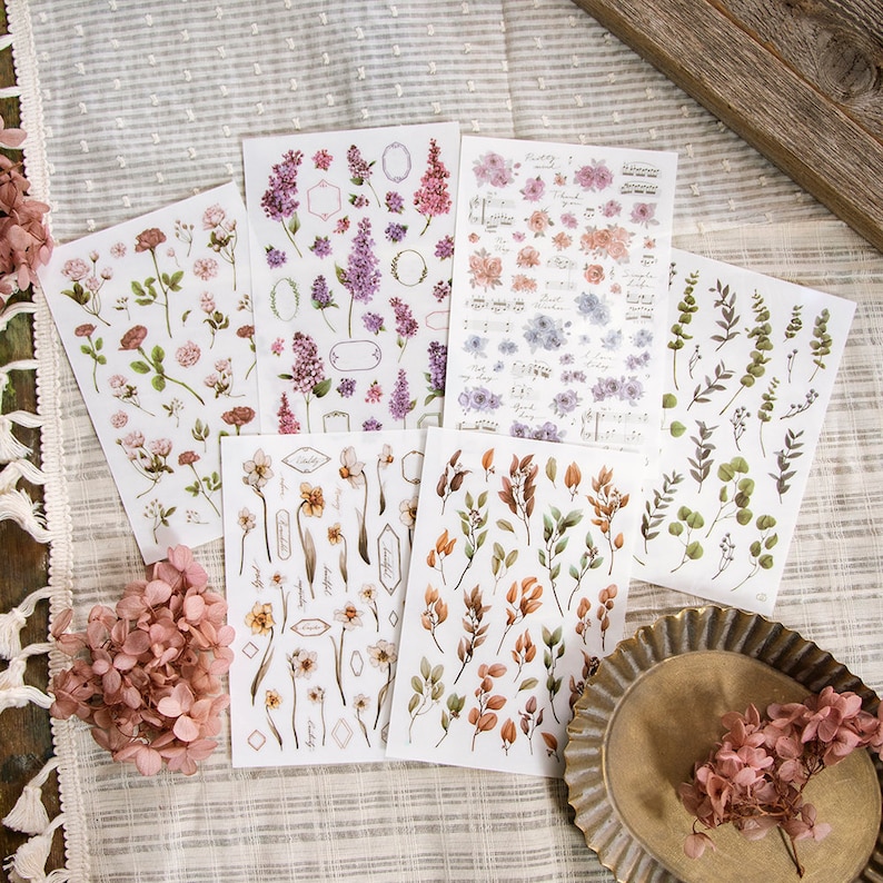 6 designspacket Loidesign Print-On Sticker Set Autumn