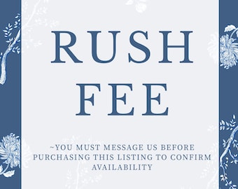Rush Production Fee