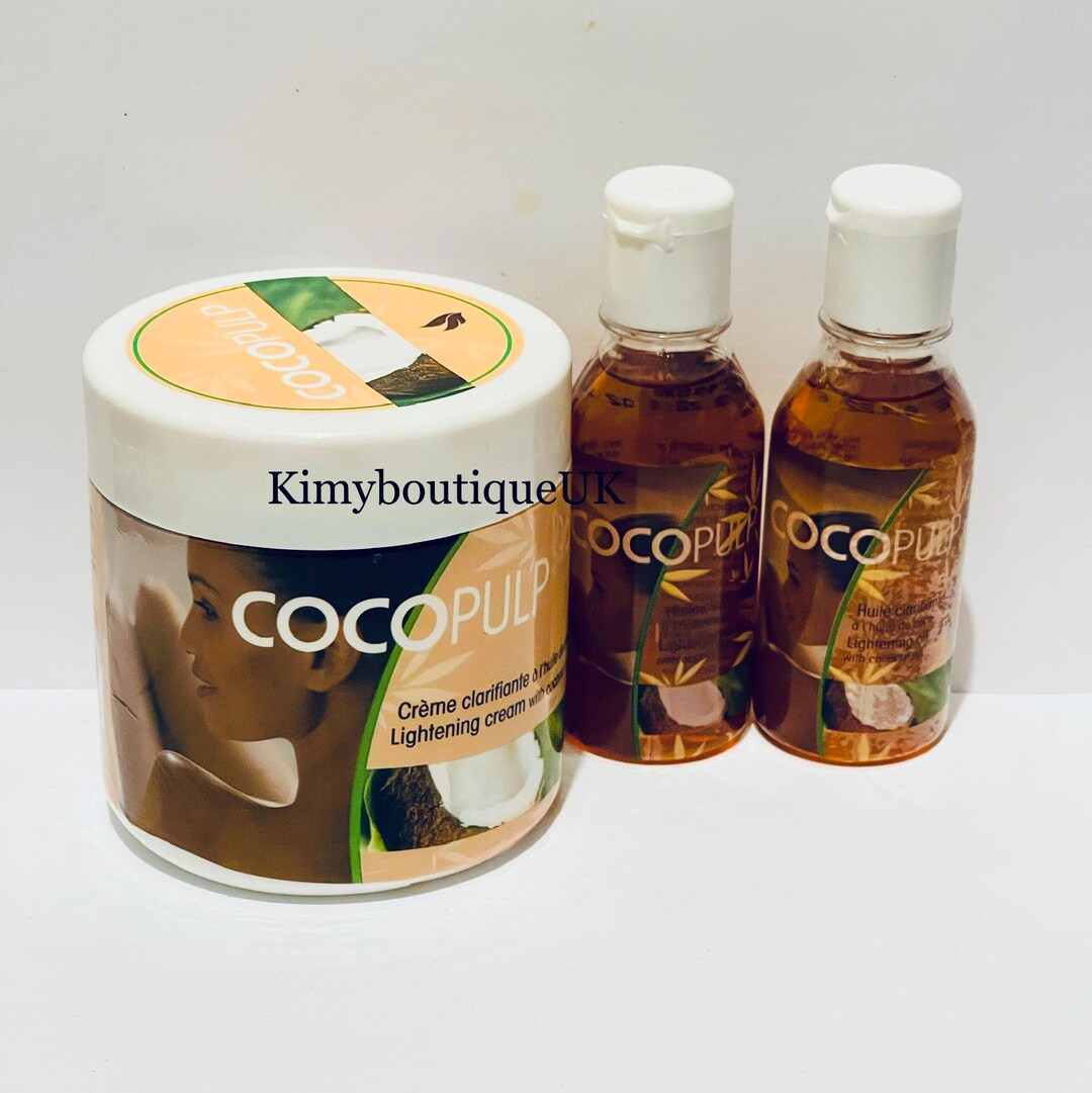 Coconut Body Cream 300ml and 2 Oils Etsy UK