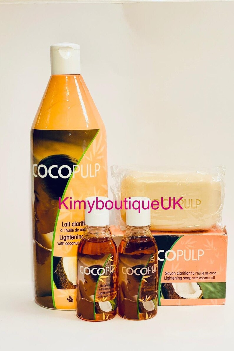 Coco Pulp Lightening Body Lotion 500ml2x Oils 50ml Each and Etsy