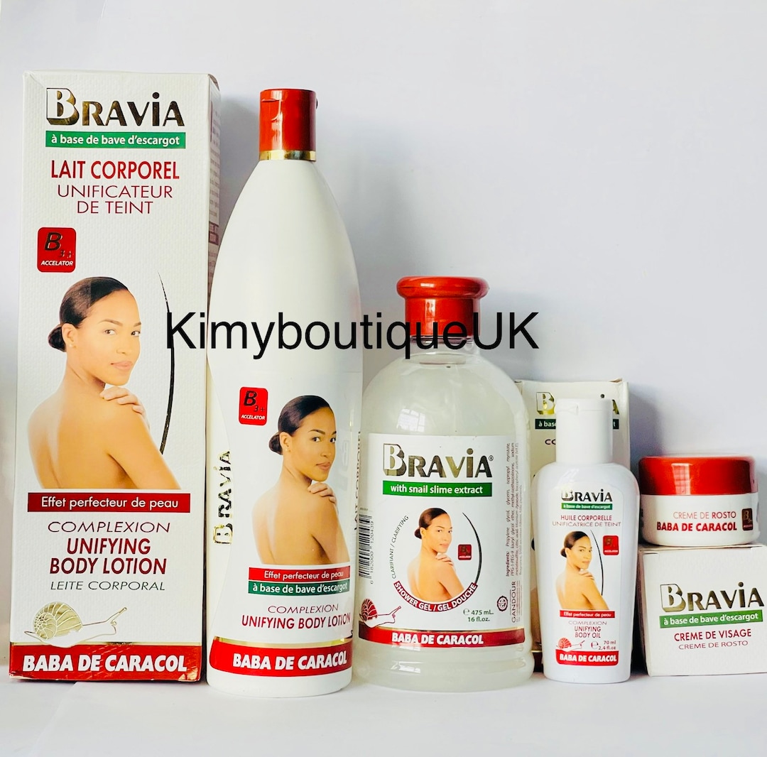 Bravia With Snail Slime Extracts Full Range Body Lotion Etsy