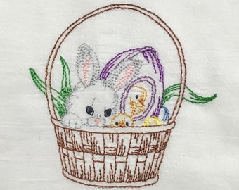 Party Explosions Easter Chick Spring Cotton Tea Towel Party Explosions Easter Chick Spring Cotton Tea Towel