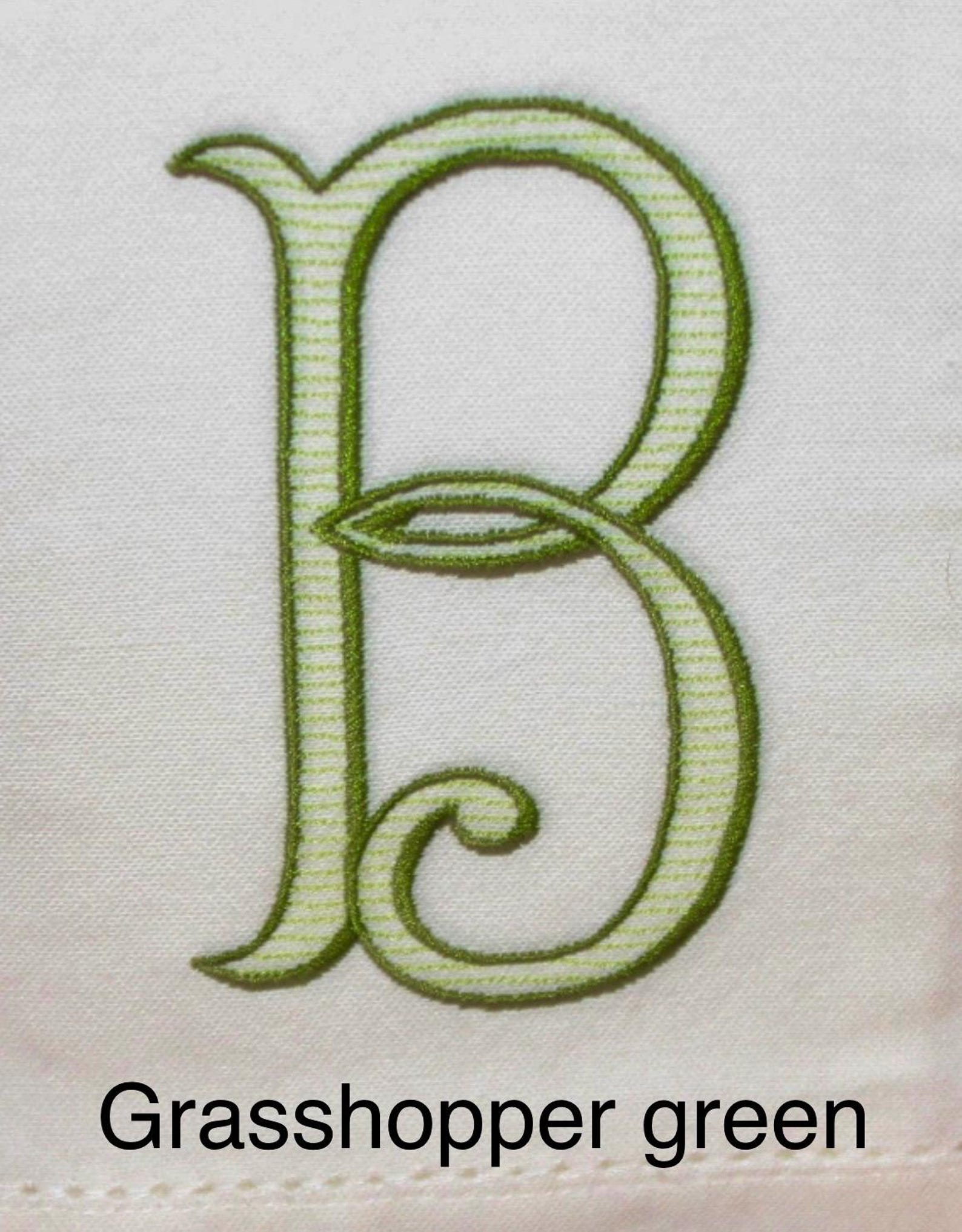 Embroidered Monogram Tea Towel,*Hemstitch Linen Towel*Bridesmaid's Proposal GIft - Linen/Cotton 14x22