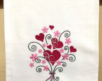 Personalized Gift Valentine's Day Gift Valentine's Tea Towel Personalized Hearts Design Tea Towel Personalized Valentine's Day Personalized Gift Valentine's Day Gift Valentine's Tea Towel Personalized Hearts Design Tea Towel Personalized Valentine's Day