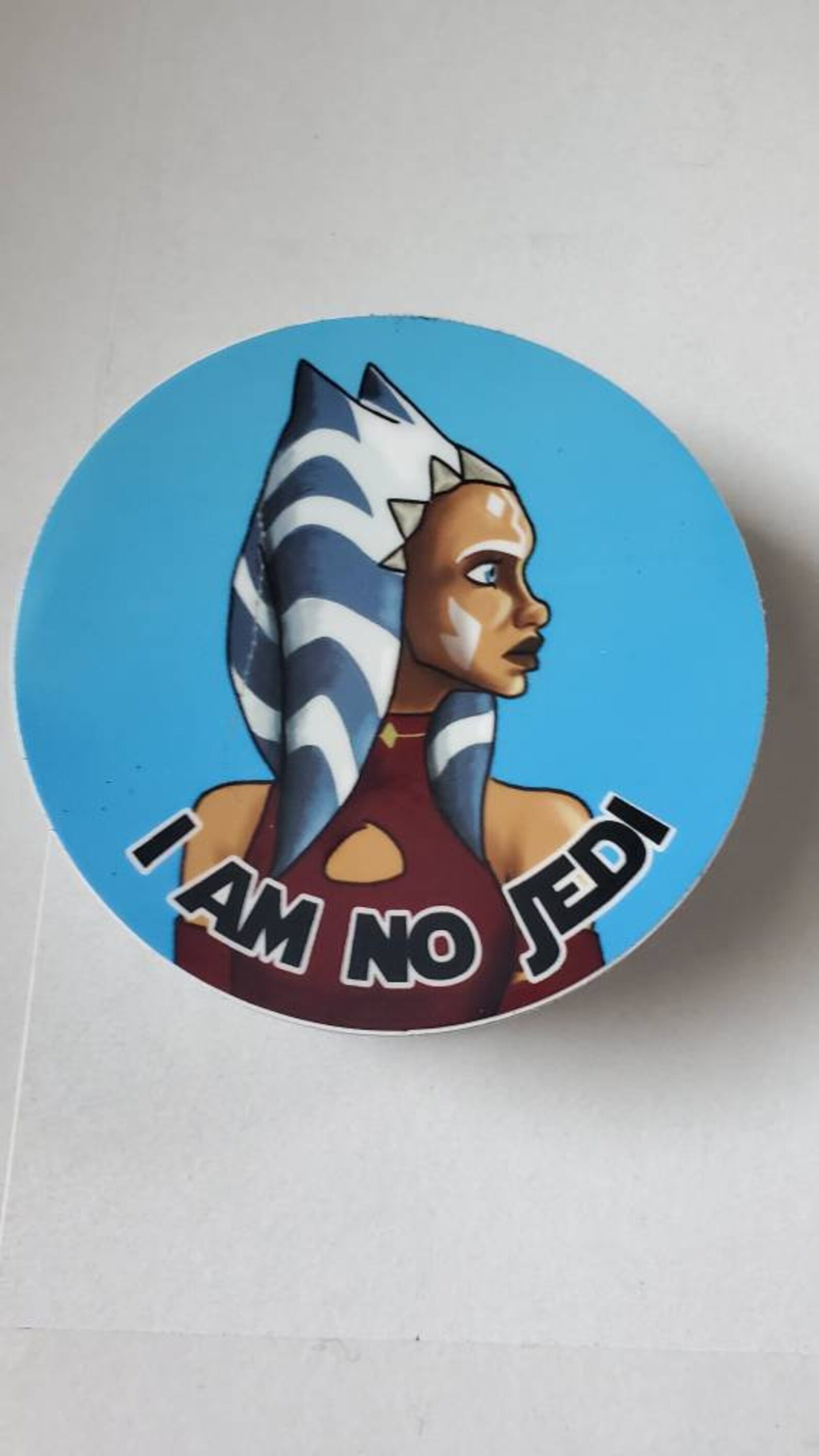ahsoka tano    jedi vinyl sticker clone wars etsy