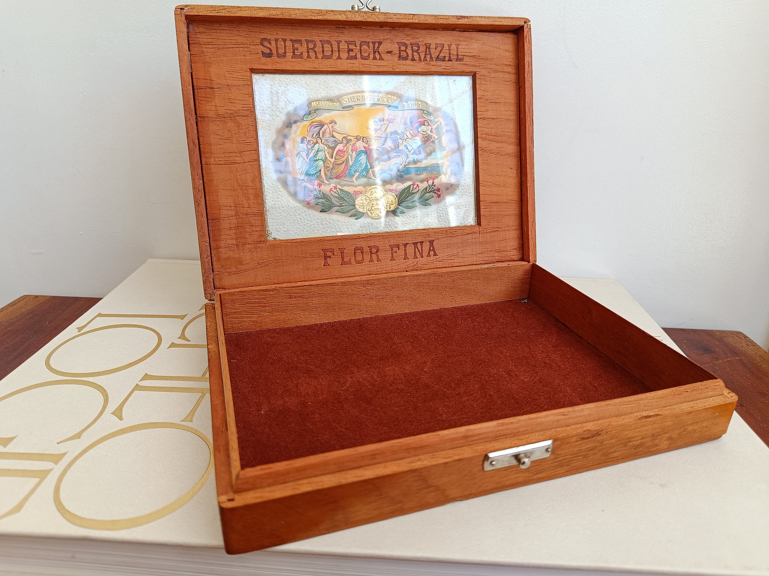 Old wooden cigar box - Etsy 日本