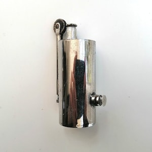 Vintage Silber Feuerzeug, Sammlerfeuerzeug, elegante Silber vergoldet Feuerzeug