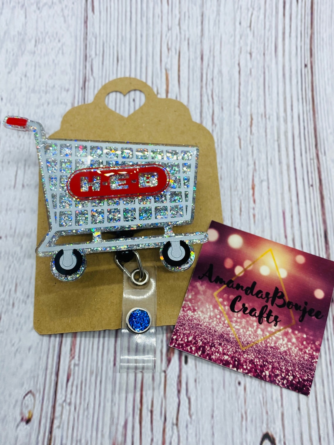 Heb badge reel. BACK IN STOCK Etsy