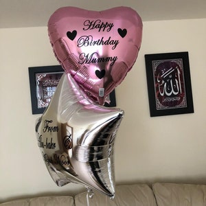 helium balloons