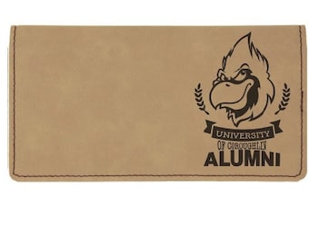 Engraved Checkbook Cover