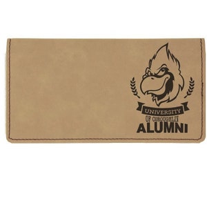 Engraved Checkbook Cover