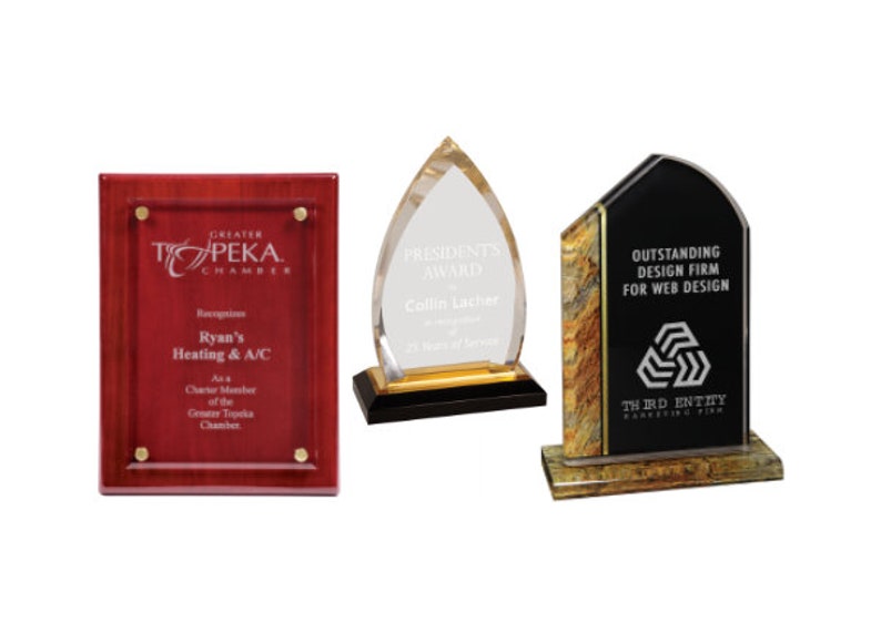 Award Plaques Etsy
