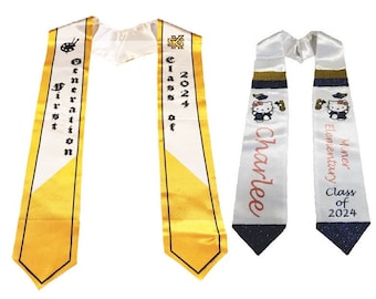 Custom Graduation Stole