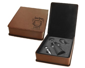 Engraved 3-Piece Wine Tool Set