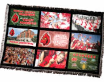 35" x 54" 9-Panel Custom Photo Blanket