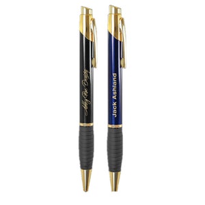 Bolígrafos de tinta de latón grabados personalizados