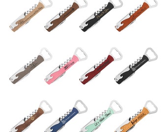 Engraved Wine Bottle Opener