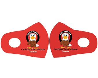 Custom School Logo Masks