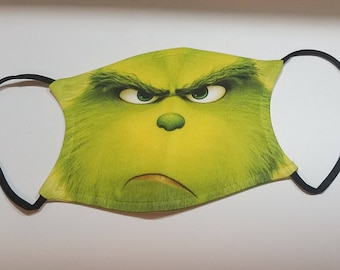Fåniga ansiktsmasker med två filterinsatser och nässladd