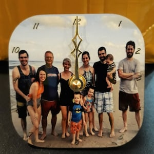 Customized Desk Clocks - Personalize With Your Own Image