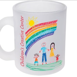 10 oz. Personalized Glass Mug