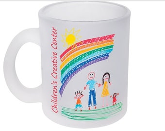 10 oz. Personalized Glass Mug