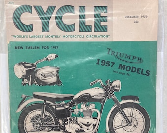 Cycle Magazine December 1956