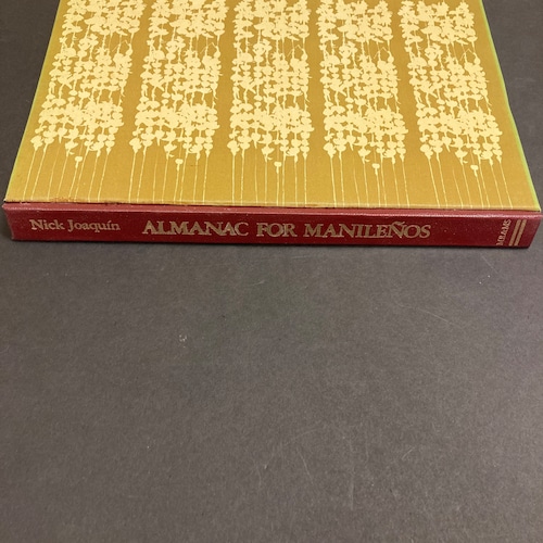 Shops Almanac for Manileños, Nick Joaquín, 1979 first printing published in Philippines