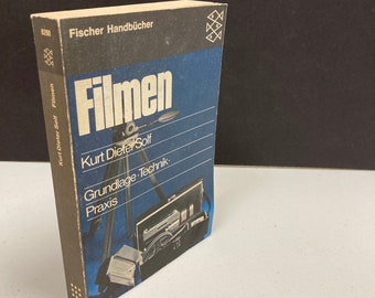 Filmen, Kurt Dieter Solf, 1976 Grundlagen Technik Praxis, Deutsche vintage film book