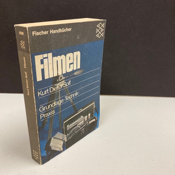 Filmen, Kurt Dieter Solf, 1976 Grundlagen Technik Praxis, Deutsche vintage film book